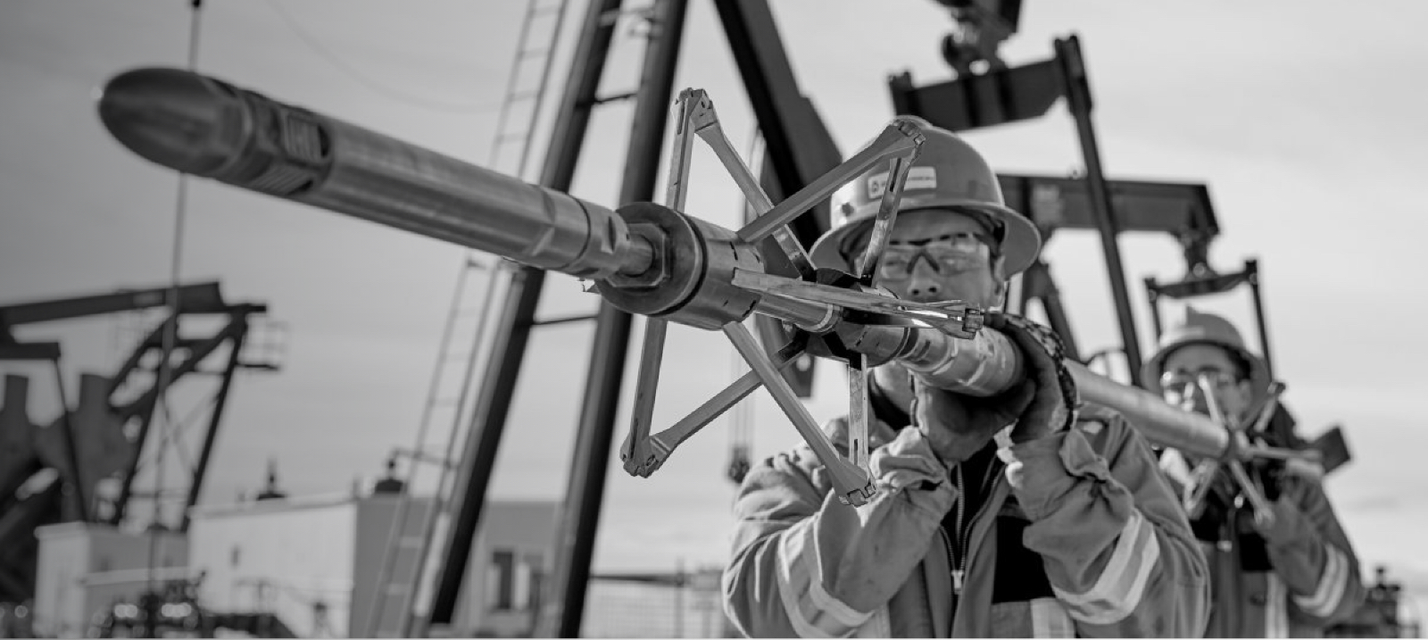 man with equipment